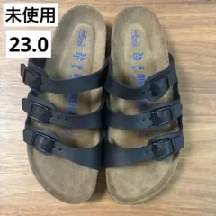 未使用◇BIRKENSTOCK◇フロリダ ソフトフットヘッド◇BLACK◇23のサムネイル