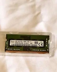 SK hynix 4GB DDR4 2666MHz メモリー