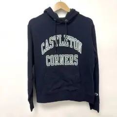 Champion パーカー ネイビー M