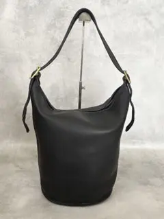 美品OLD COACH ショルダーバッグ 9085 ブラック