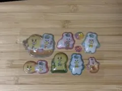んぽちゃむ　きみまろ　ミニちゅるシール　2枚のサムネイル