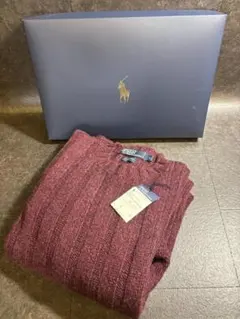 Polo by Ralph Lauren バーガンディ セーター L