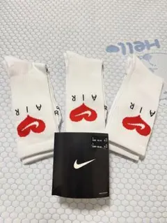 Nike ハート AIR ソックス 3足セット