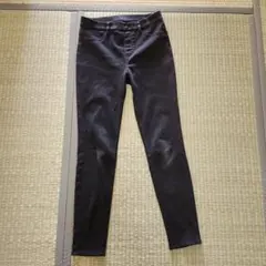 HEATTECH スキニーデニム ブラック Lサイズ