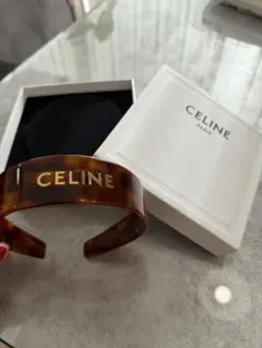 CELINE トータスシェル ヘアバンド - メルカリ