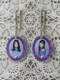 乃木坂46 ワンくじ アクリルチャーム 4494 一番くじ 乃木坂46 P賞 アクリルキーホルダー2個セット売り