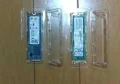 M.2 SSD NVMe 256GB ２枚中古