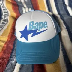 極美品 BAPE STA メッシュキャップ タグ付き 極美品 BAPE STA メッシュキャップ タグ付き
