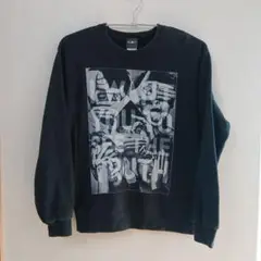Da-iCE　ブラック グラフィックプリント スウェット トレーナー M