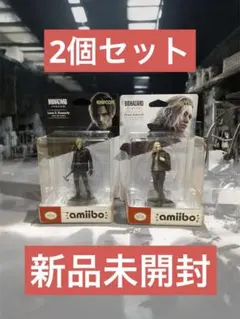 新品未開封 amiibo バイオハザード レオン グレース 2体セット - メルカリ