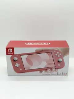 Nintendo Switch lite コーラル　本体　付属品完備のサムネイル