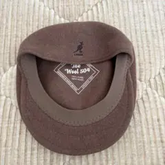 KANGOL ハンチング　ベレー帽　ブラウン