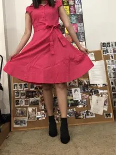 ModCloth ホットピンク✴︎ワンピースのサムネイル