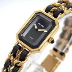 672 稼働 CHANEL　時計　プルミエール XL GP×レザー　H0001のサムネイル