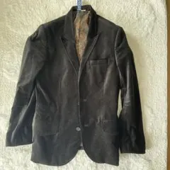 H&M ベロアジャケット黒 S