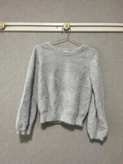 anySiS グレー 長袖ニット