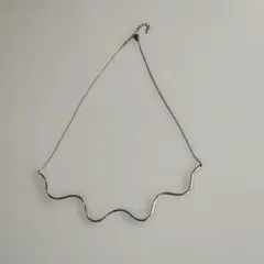 波形デザイン ネックレス