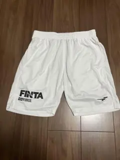 フィンタ　サッカープラクティスパンツ　白　Ｍサイズのサムネイル