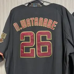 【新品タグ付き未使用】マジェスティック楽天レプリカユニフォームXL 渡辺直人