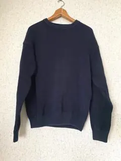 crepuscule ネイビー メッシュ セーターのサムネイル