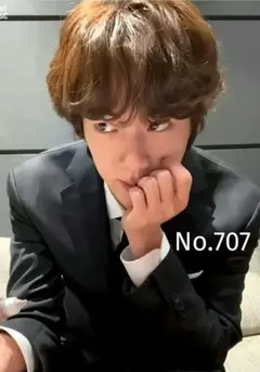 【ジン】No.707    写真　L版　ジン　JIN　ソクジン　BTS