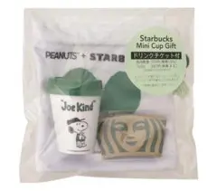 新品 PEANUTS ミニカップギフト スヌーピー starbucks スタバ