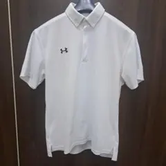 Under Armour ホワイト ポロシャツ　サイズS