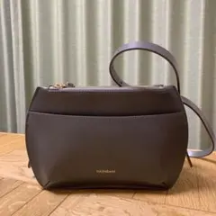 HASHIBAMI グレー ショルダーバッグ