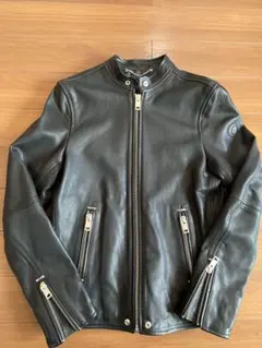 週末特価‼️ディーゼル　レザージャケット　メンズ　サイズS ブラック