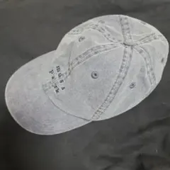 H&M　ベースボールキャップ　デニムブルー