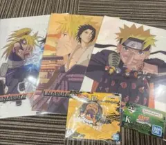 ナルト一番くじ 輪廻の嘆きと平和の架け橋 k賞 ビジュアルボード　3枚