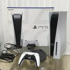 美品SONY PS5 本体 + コントローラー + 付属品　即日発送