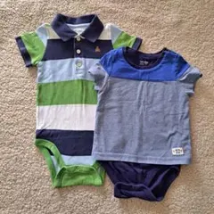 babyGAP　2枚セット！まとめ　ロンパース　Tシャツ　ポロシャツ　男の子80