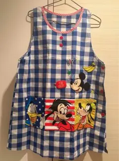 ディズニー　エプロン　保育士