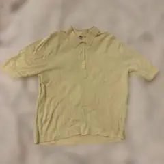 ユニクロ　ニットポロシャツ