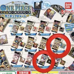 ONE PIECE ミニチャーム フランキー ブルック 2個セッガチャ