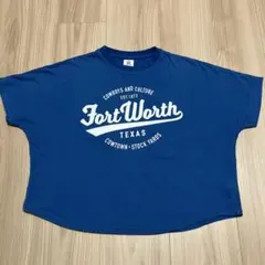 devirock プリントTシャツ ブルー　サイズ110のサムネイル