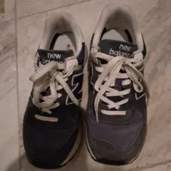 New Balance 574ネイビー スニーカー　24.5cm