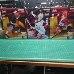 新劇場版 銀魂-吉原大炎上-神楽& 神威＆坂田銀時　 フィギュア　3種セット