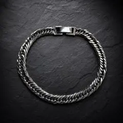 シルバー925 喜平12面トリプルブレスレット 21.5cm 16.9g - メルカリ