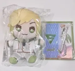 AMPTAKxCOLORS ぷりっつ3周年 おすわりぬいぐるみ　アクスタ