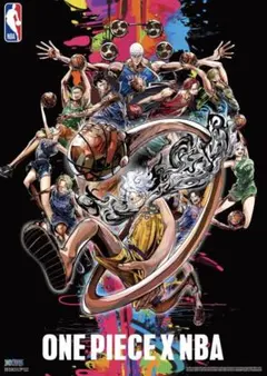 ONE PIECE x NBA ポスター - メルカリ
