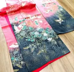 豊潤な逸品&レア&極美品【正絹 和装小物 着物 振袖 留袖 和 訪問着 黒留袖】のサムネイル