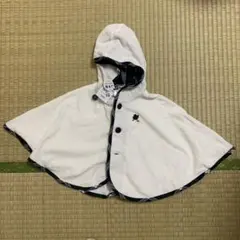 春夏用ポンチョ　ミキハウス　UVカット　日焼け対策