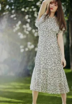 herlipto muguet printed romantic dress - メルカリ