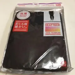 新品　ユニクロ　120 ヒートテック タイツ　黒　極暖