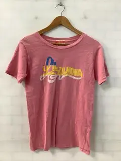 9.2◎A159P◎リルアーモンド◎Tシャツ◎ロゴプリント◎ピンク