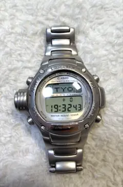 【グッドデザイン】カシオプロトレックPRT-4000フルチタントリプルセンサー Casio Pro Trek PRT-4000 Full Titanium Triple Sensor Outdoor