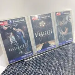 【動作確認済】GC バイオハザード 0.1.4 ３本セット スリーブなし c