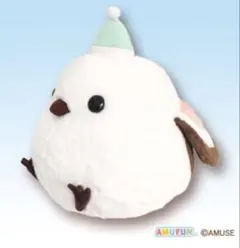 ☆大人気☆ ふくふくシマエナガ 冬支度 st サイズ ぬいぐるみ ユメ